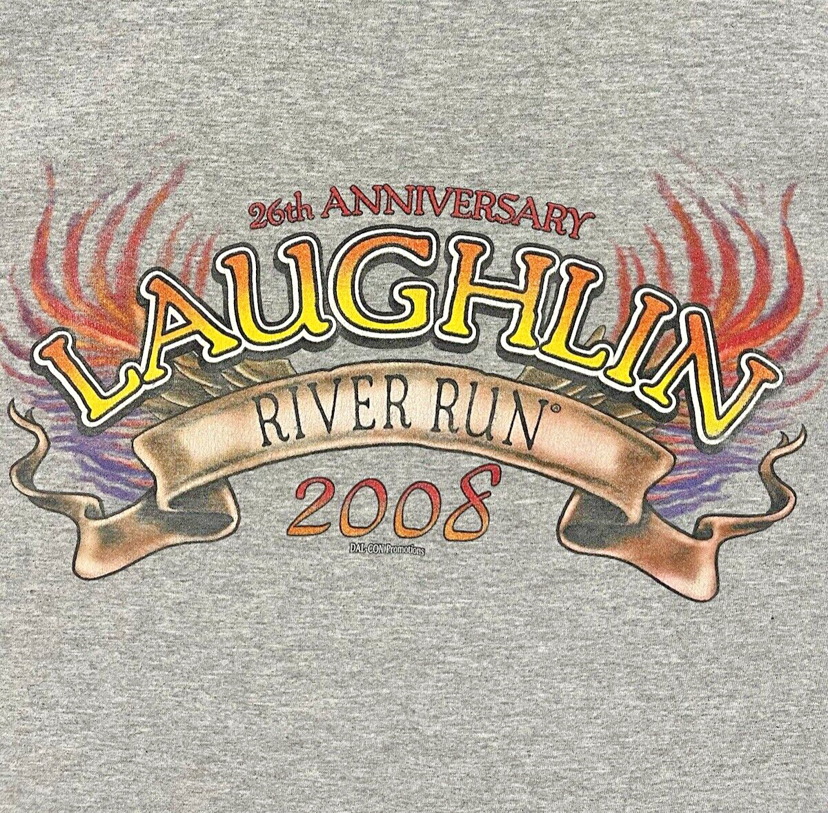 Vintage 2008 26th Anniversary Laughlin River Run T-Shirt Men's XL gallery