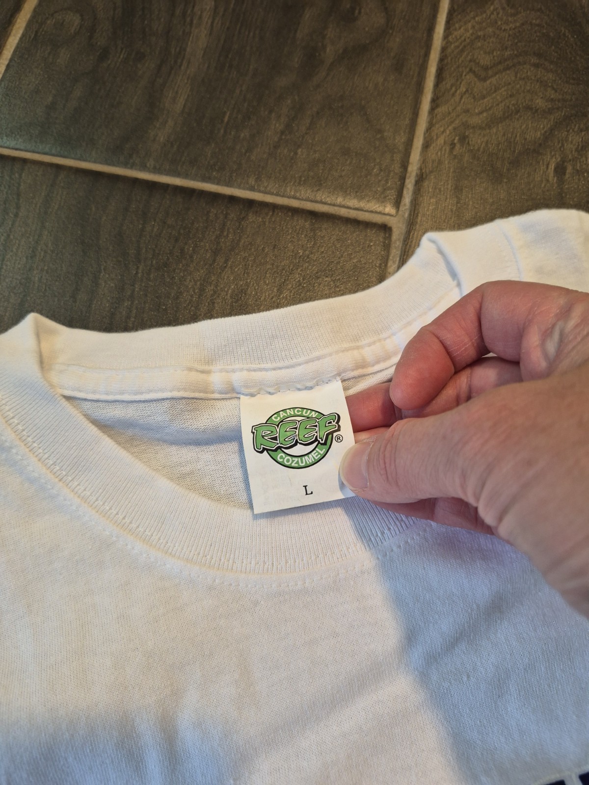 New Unisex Cozumel Island Mexico Size Large White Tshirt Sailboat gallery