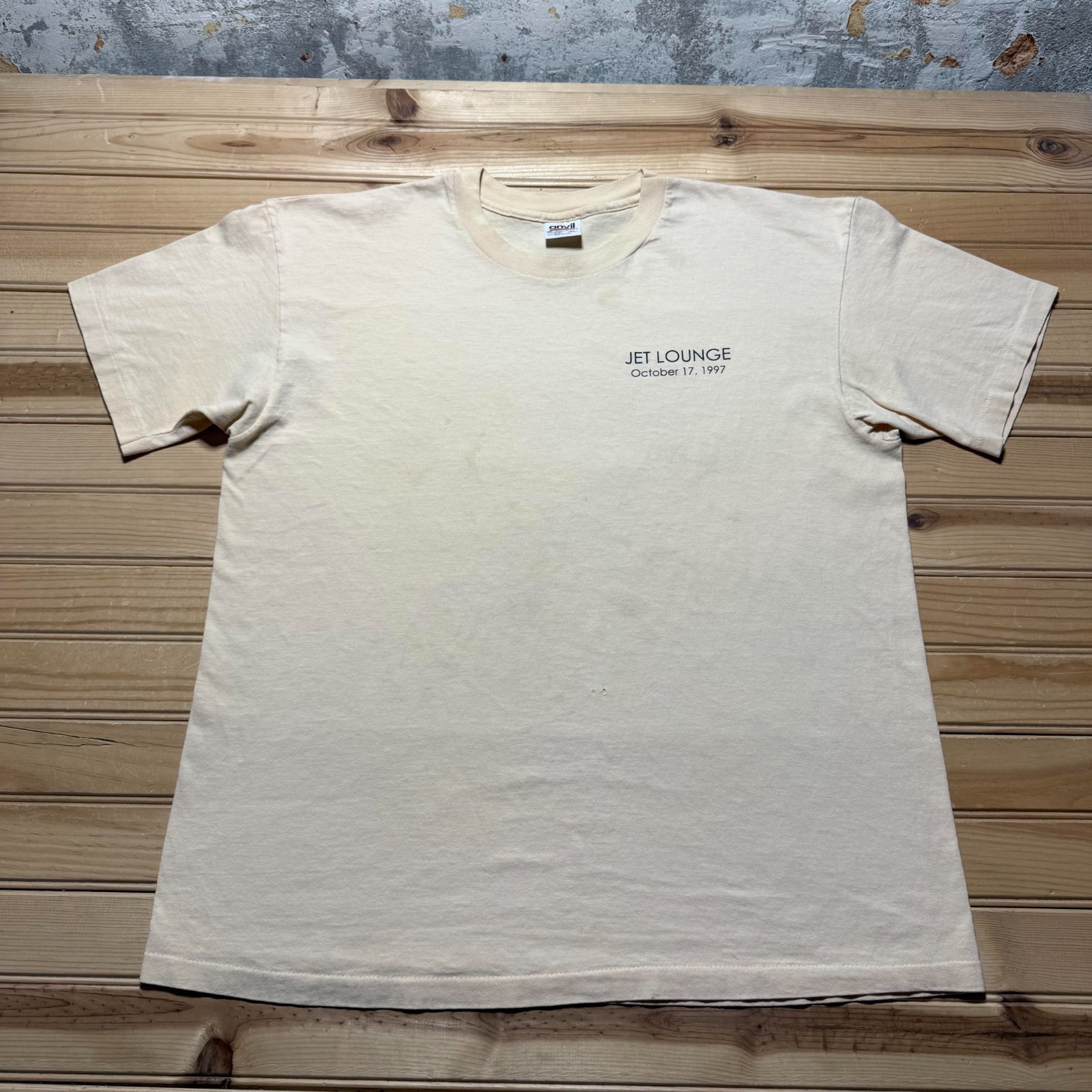 Vintage 1997 Jet Lounge Jeffy-J's 30th Birthday Martini Anyone Novelty Shirt XL gallery