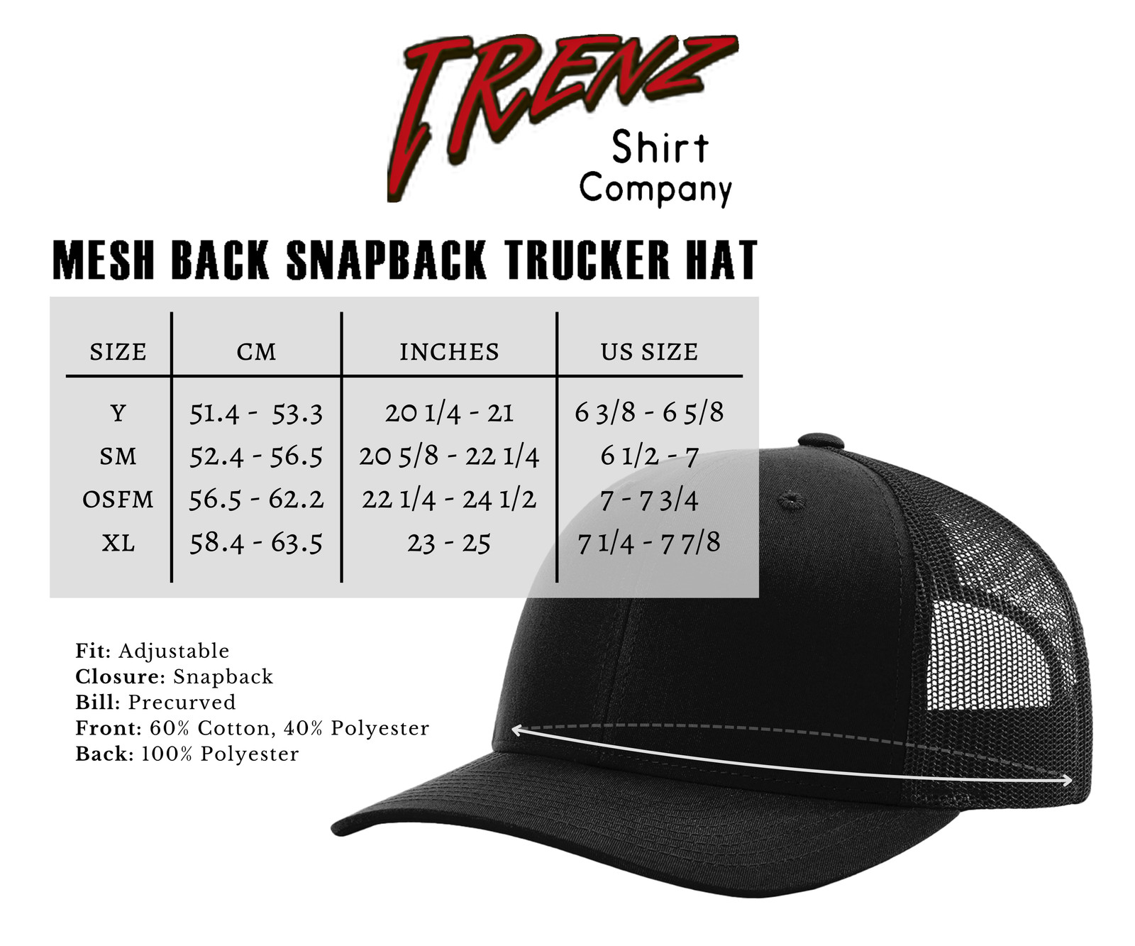 Trenz Shirt Company Men's Golf Christian Cross Fore Jesus Embroidered Snapback gallery