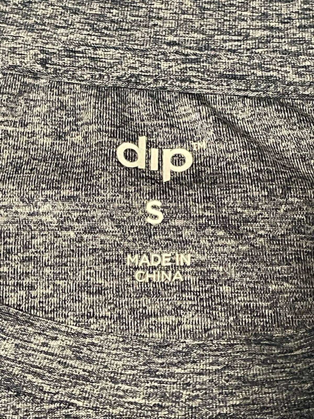 Dip Never Stop shirt mens small short sleeve blue gallery