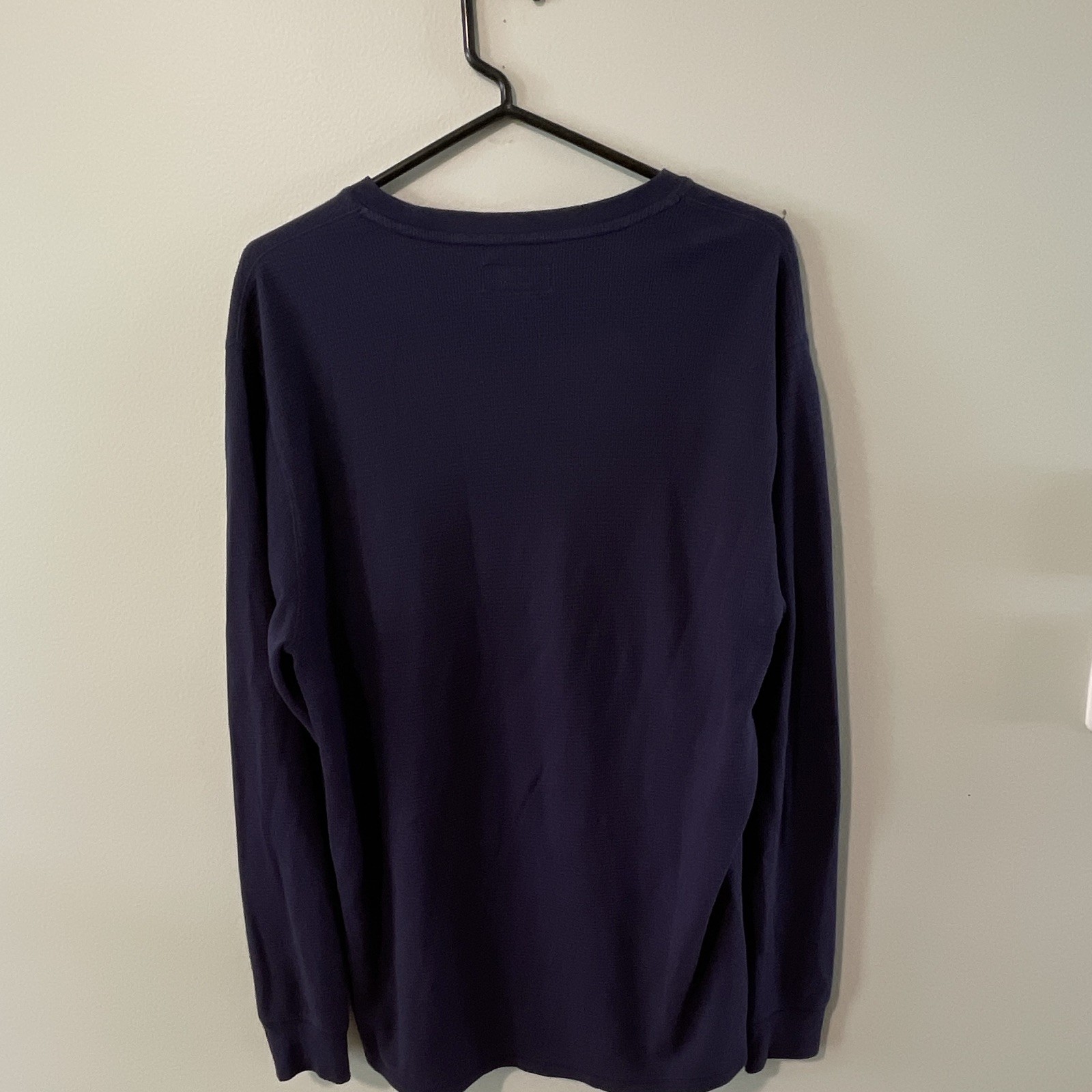 Polo Ralph Lauren Polo Bear Embroidered Waffle-Knit Thermal Crewneck Navy XL gallery