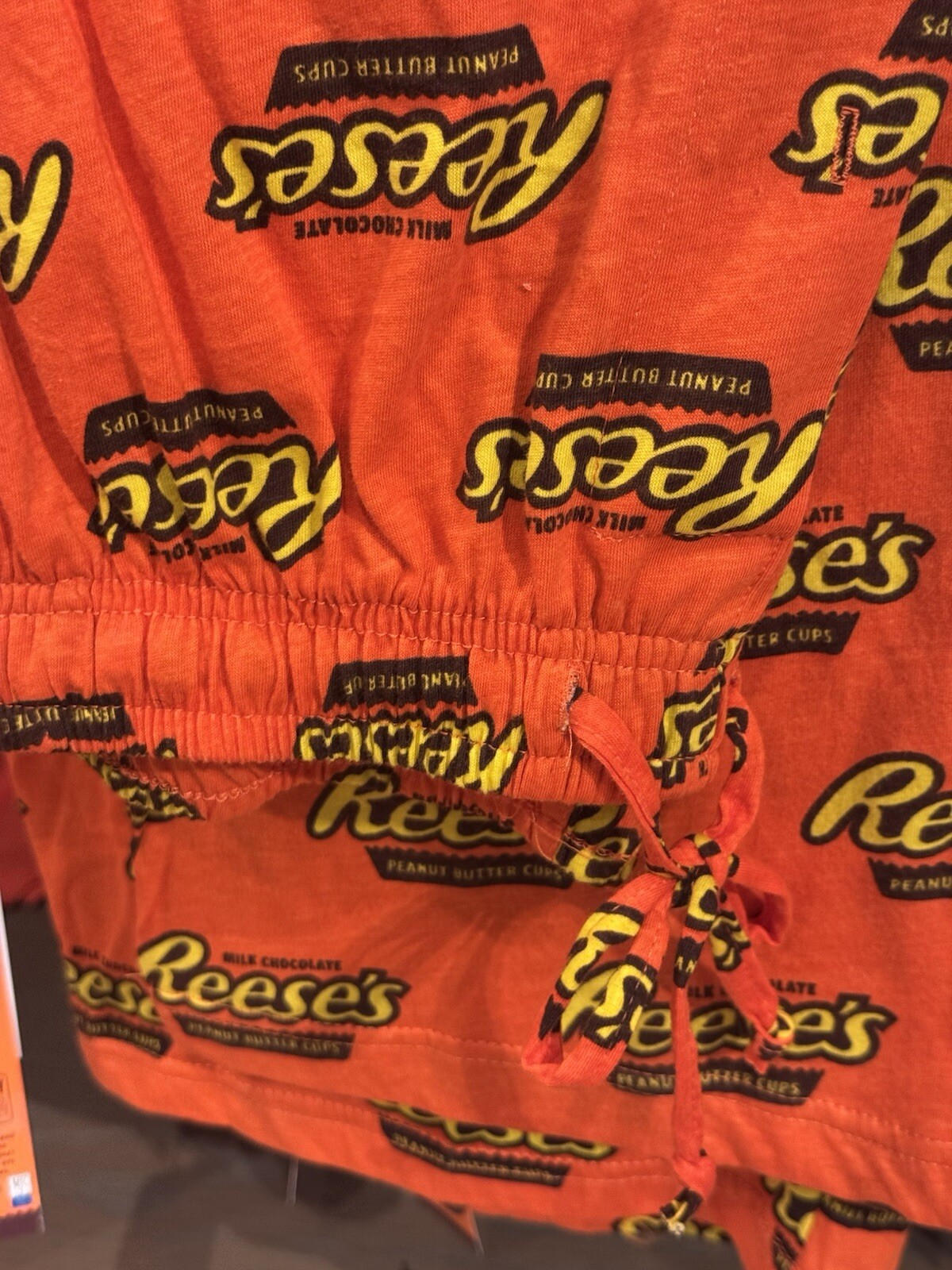 Hershey's Chocolate World NYC x Reeses Peanut Butter Cup Adult Pajama Pants gallery