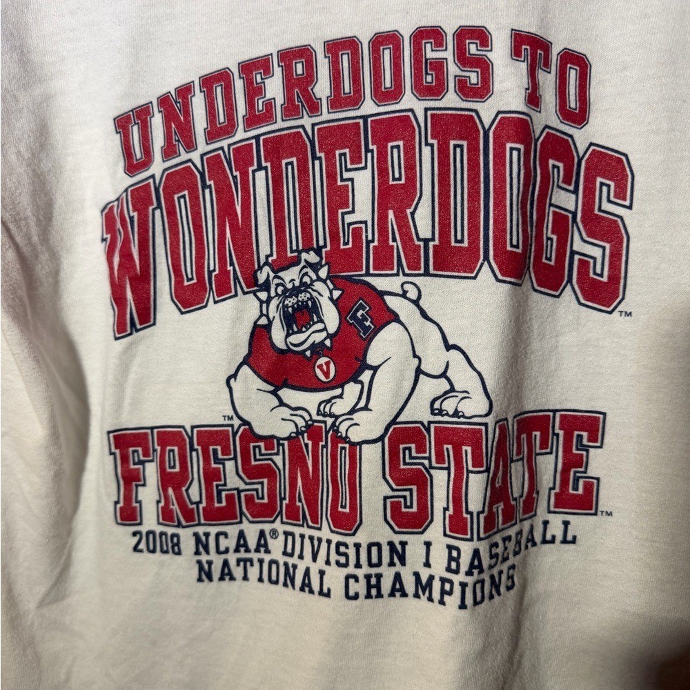 Fresno State Bulldogs "Underdogs to Wonderdogs" T-Shirt gallery