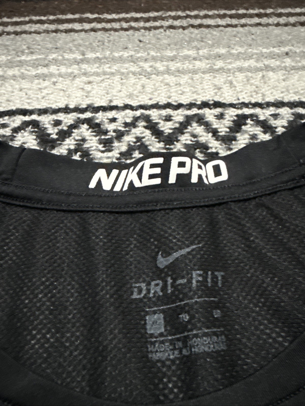 Nike Pro Tank Top Shirt Mens XL Black Dri-FIT 838087-010 gallery