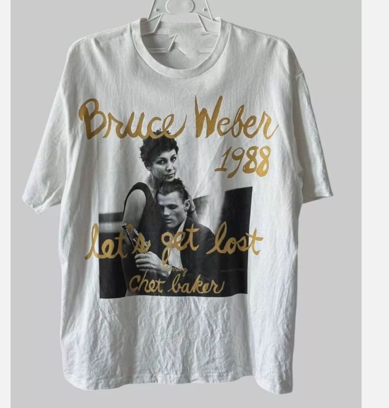 Bruce Weber Lets Get Lost Chet Baker Film Unisex T-Shirt All Size S-5XL gallery
