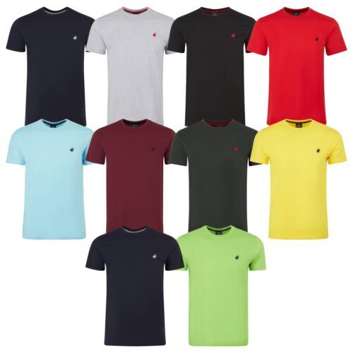 Men’s Cotton Short Sleeve Crew Neck T-Shirt (5-Pack)