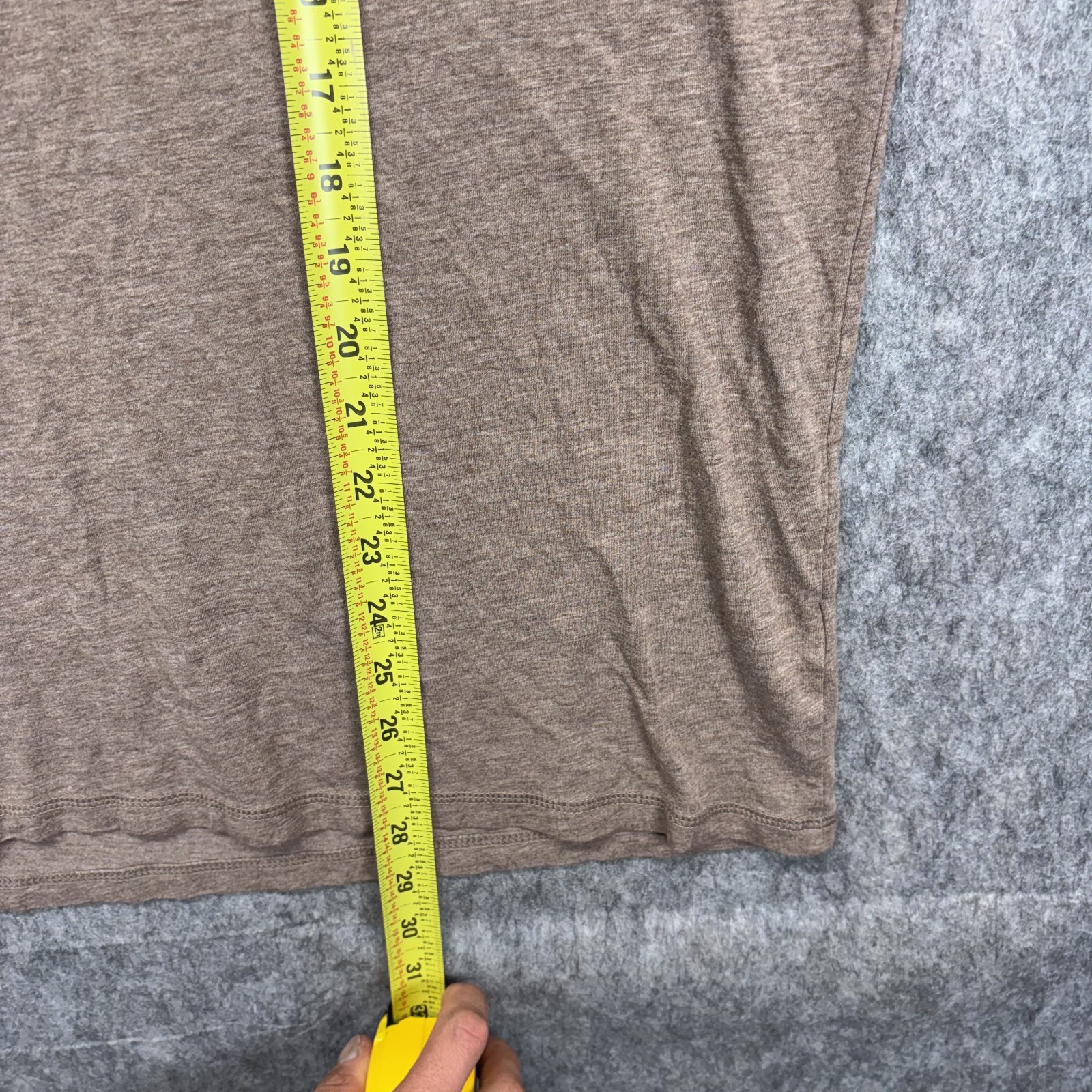 Tasc Carrollton T-Shirt Men's Medium Brown Bamboo Short Sleeve Stretch gallery