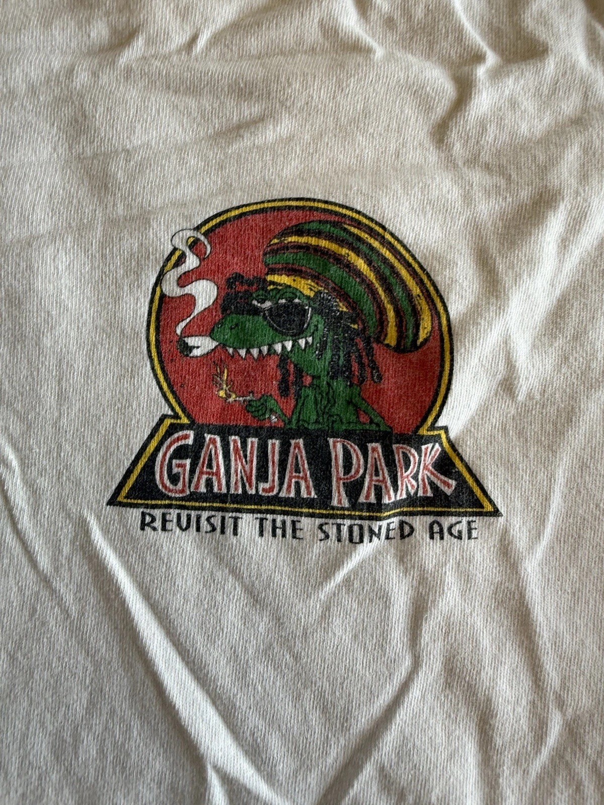 Ganja Park Jamaica Marijuana Vintage 90S 1993 T-Shirt Large Single Stitch gallery