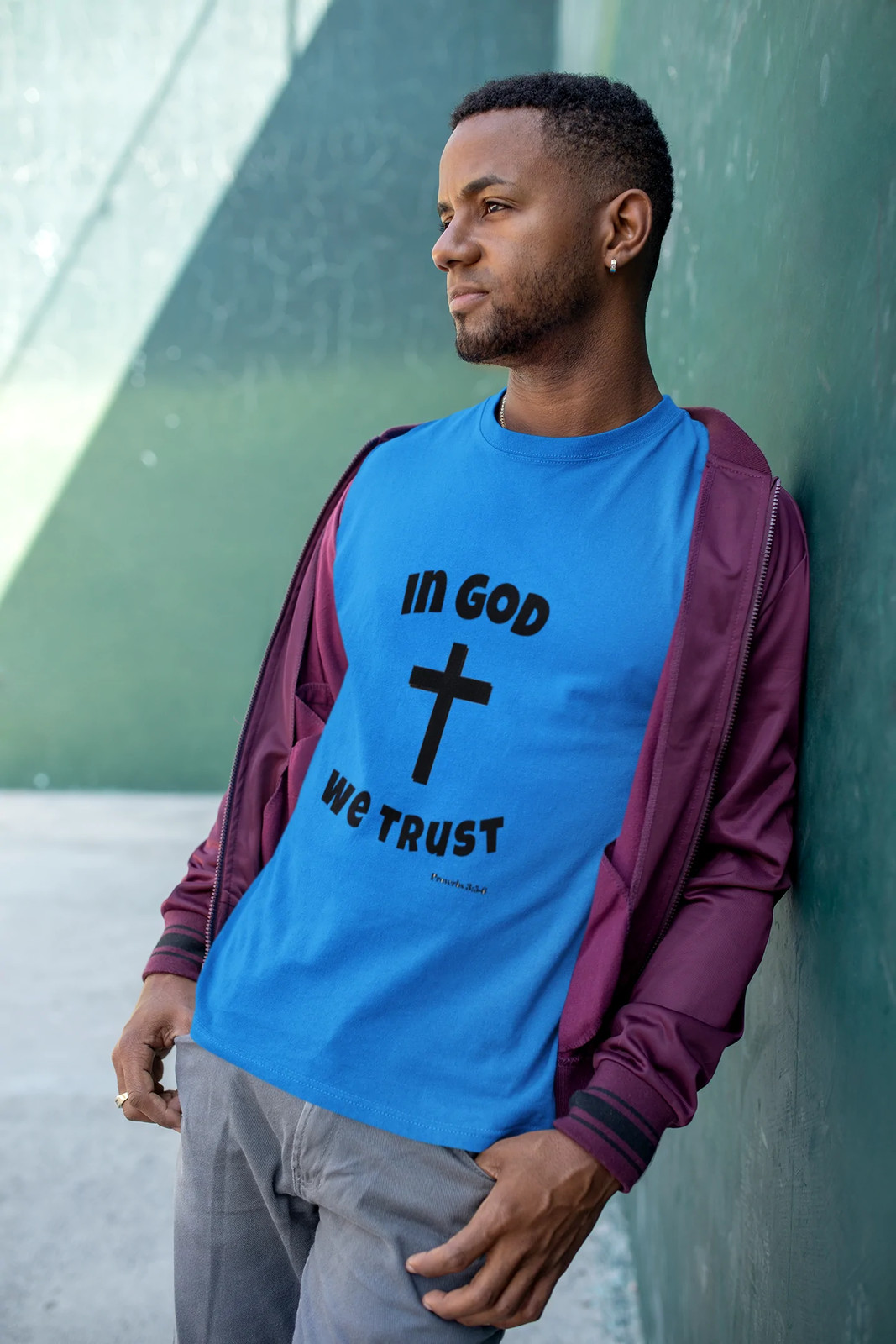 Next Level 3600 Soft Cotton Tee "In God We Trust" sp gallery