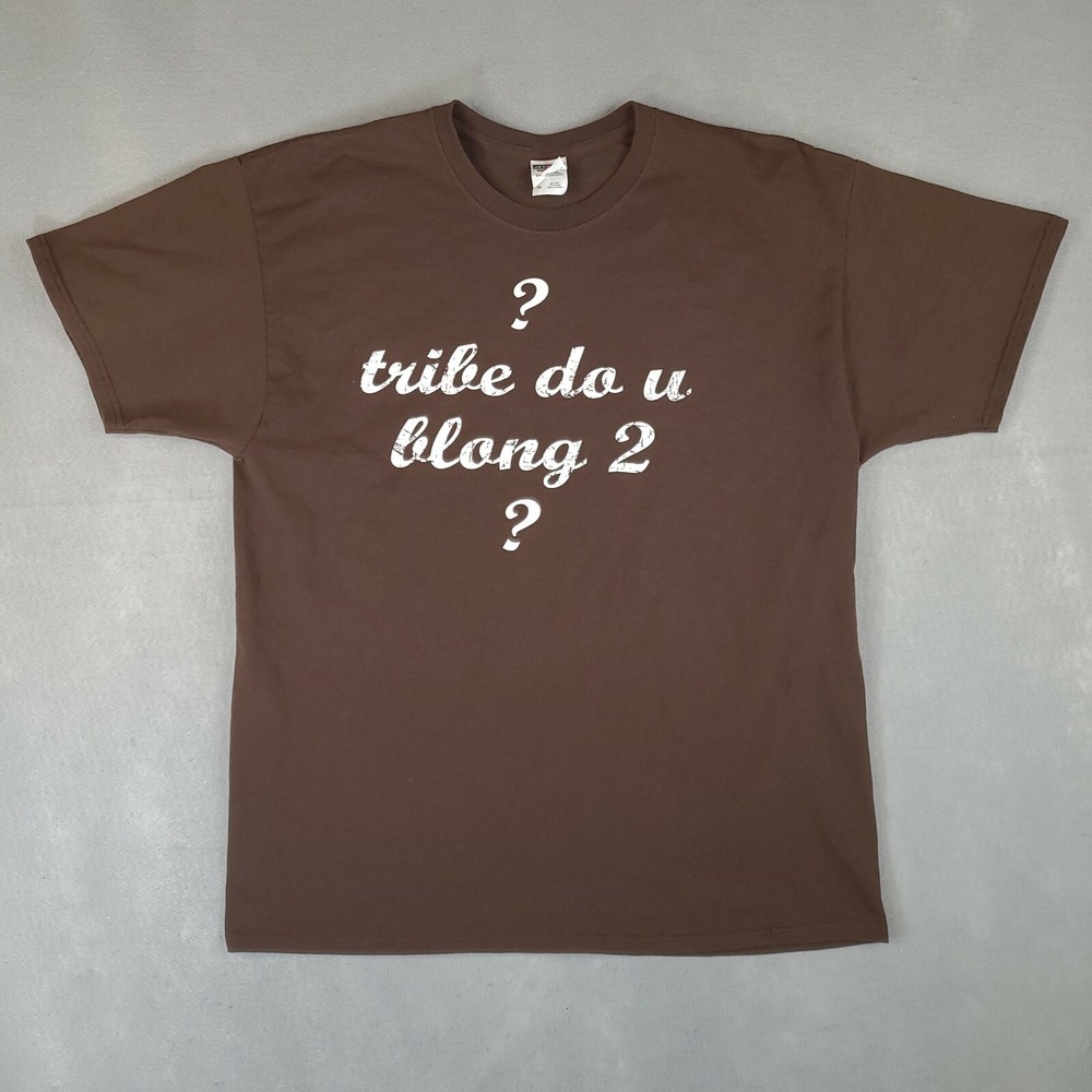 Jerzees Dri-Power Active Men’s T-Shirt XL Tribe Rev. 5:5 Short Sleeve Brown