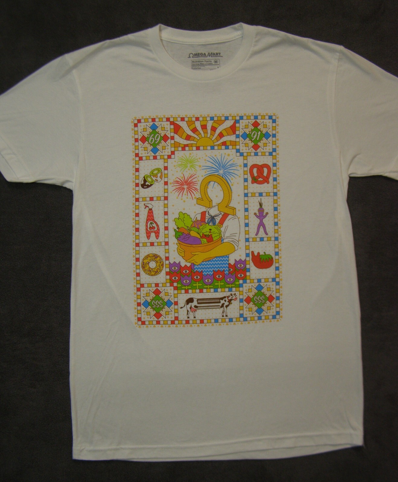 SALE Meow Wolf Omega Mart T-Shirt Area 15 Las Vegas White Shirt gallery