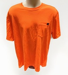 NEW Dickies Men’s Short Sleeve Hi-Vis Orange Polyester Micro-Mesh T-Shirt 3XL