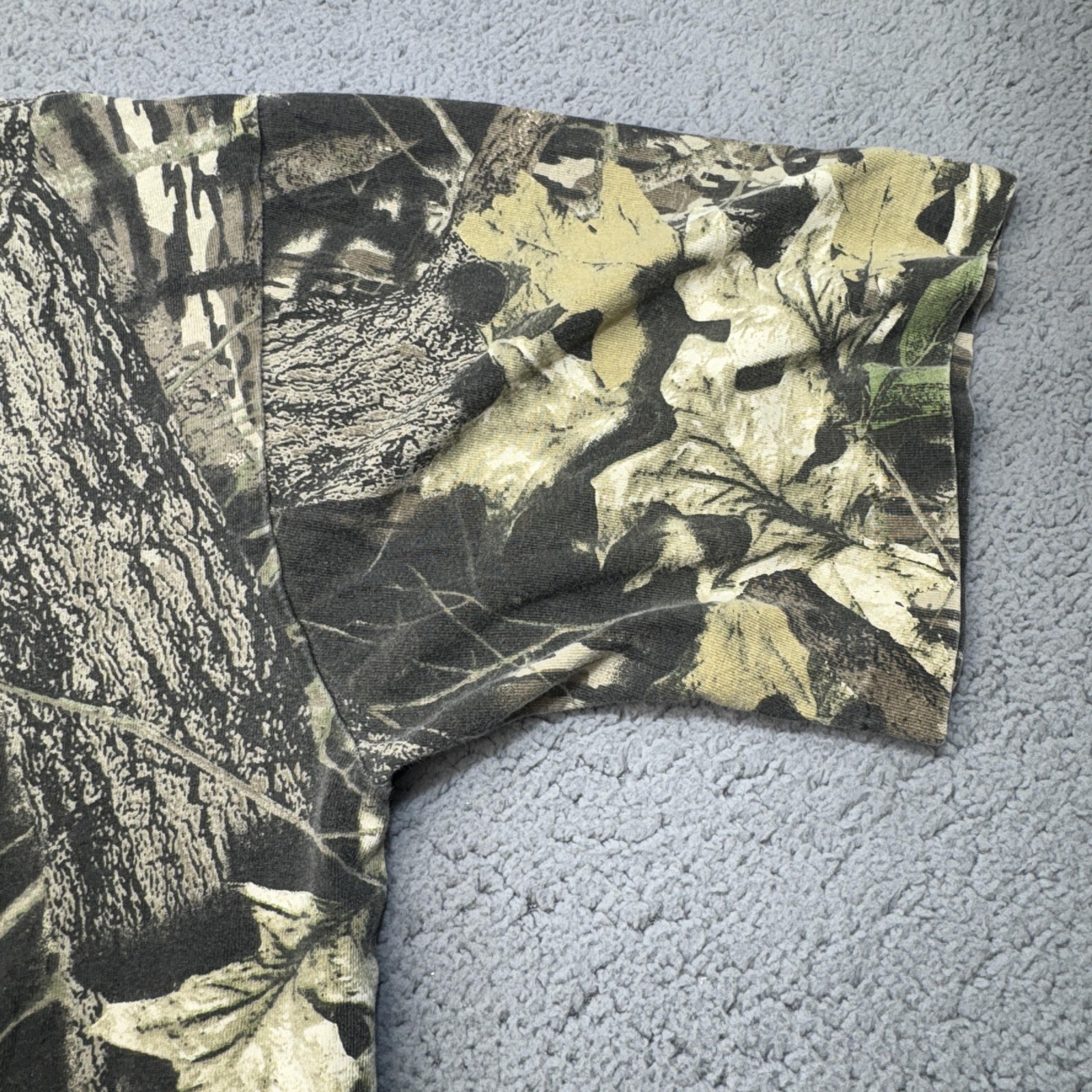 Liberty Shirt Mens XL Camo Camouflage Pocket Outdoor Hunting Tee Chest 46-48 gallery
