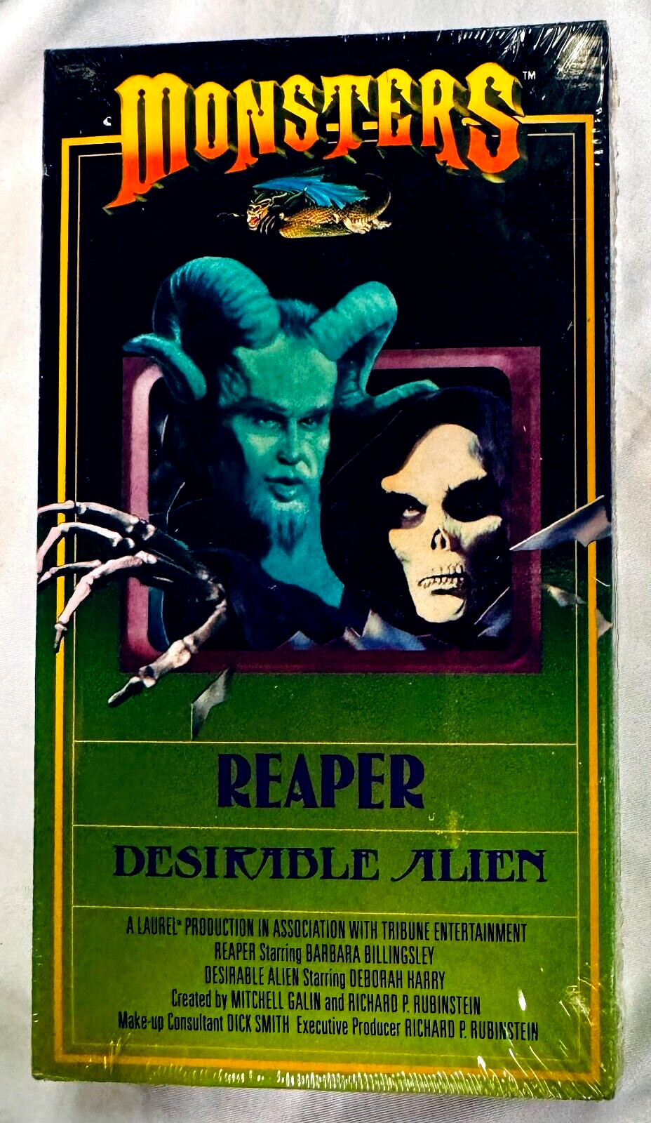 Monsters TV Show: Reaper & Desirable Alien (VHS, 1991) – NEW
