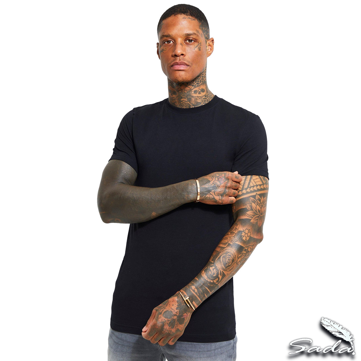 Sada Crew-neck T-shirt Short-sleeve (1-Dozen/ 12pc) gallery