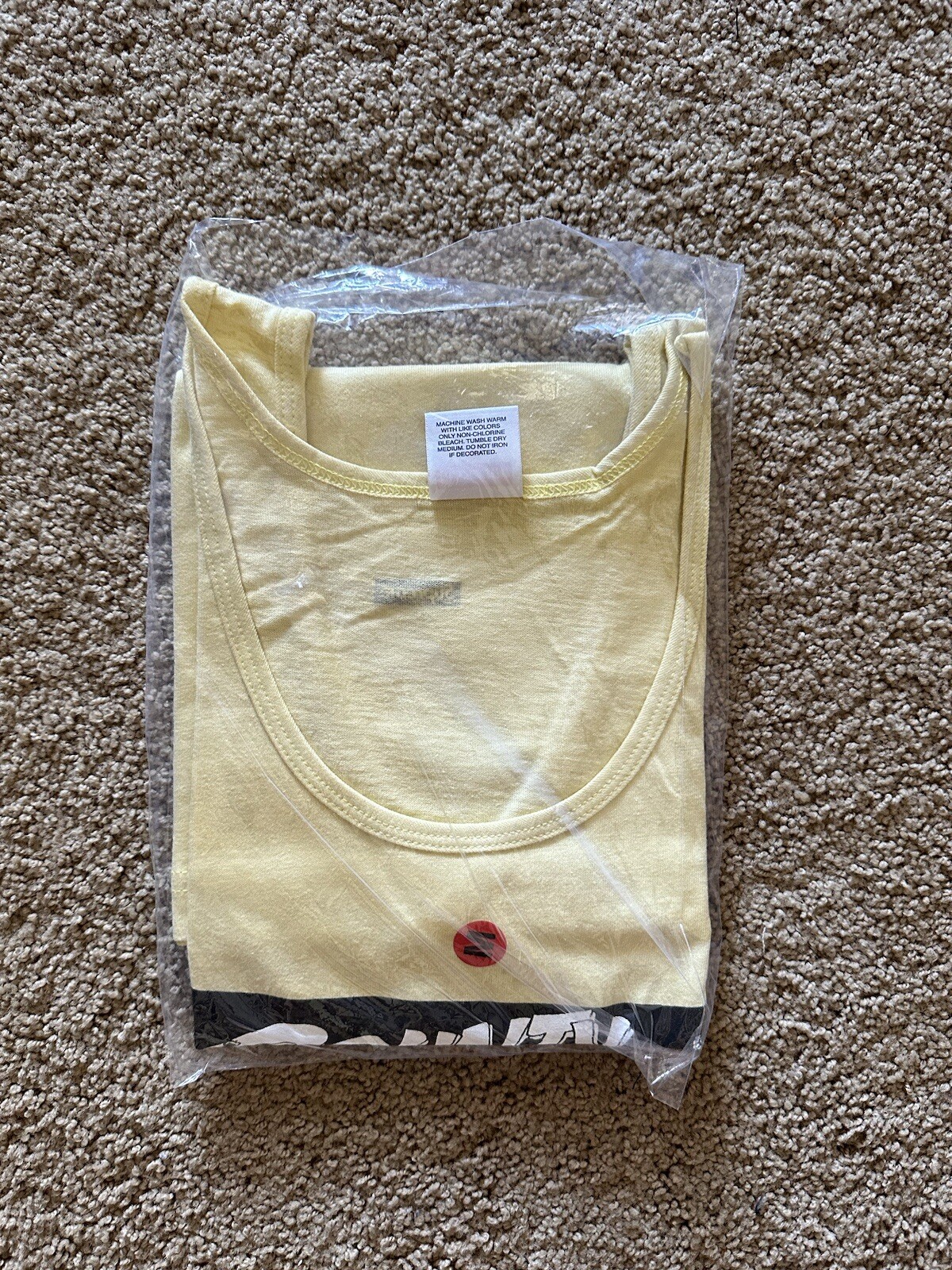Size M - Supreme Barrington Levy Jah Life Bounty Hunter Tank Top Yellow SS16 New gallery