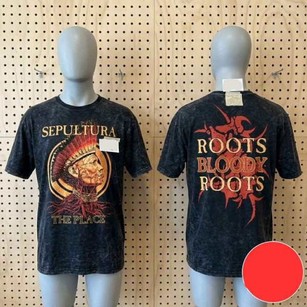 New Sepultura Roots Bloody Roots All Over Print 3D Polyester Shirt TD1553 gallery