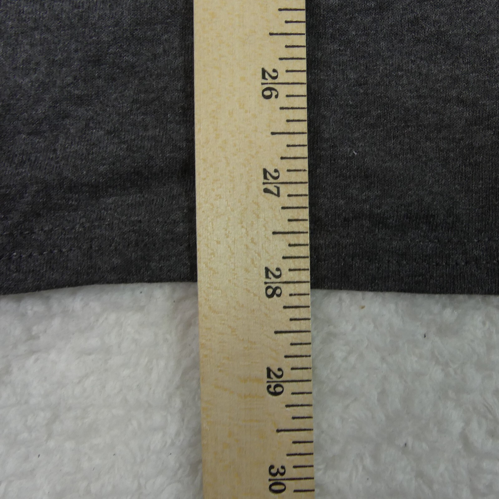 Hanes Shirts Mens Medium Grey Short Sleeve Cotton Blend Set Of 4 gallery