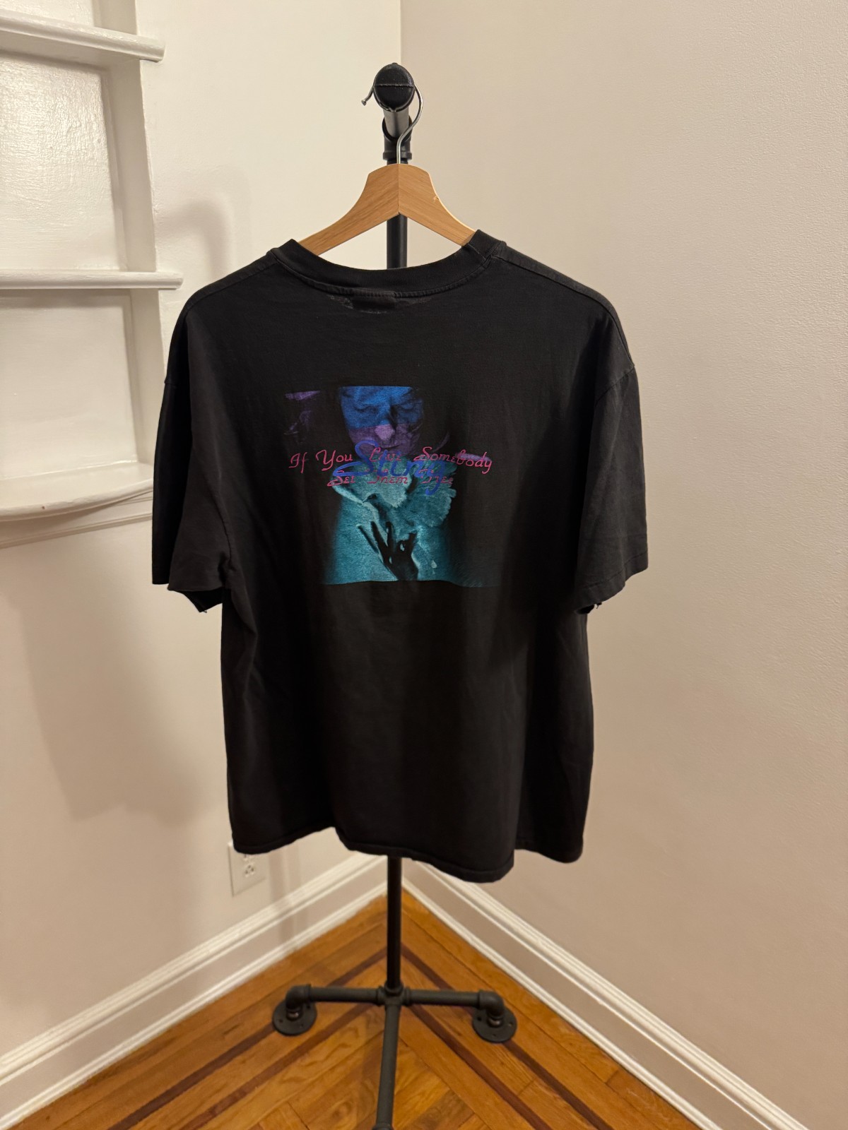 Vintage 90's Sting Set Them Free T-Shirt XL Made In USA gallery