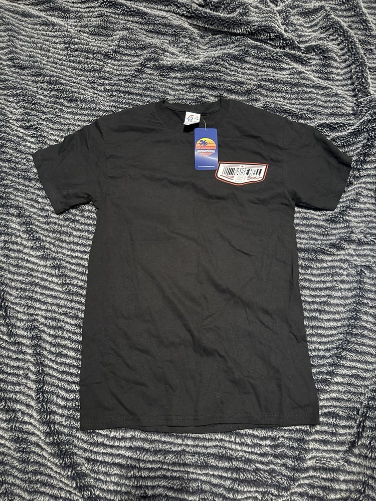 Delta Pro Weight Raise Hell Praise Dale NASCAR Dale Black T-Shirt, Size S