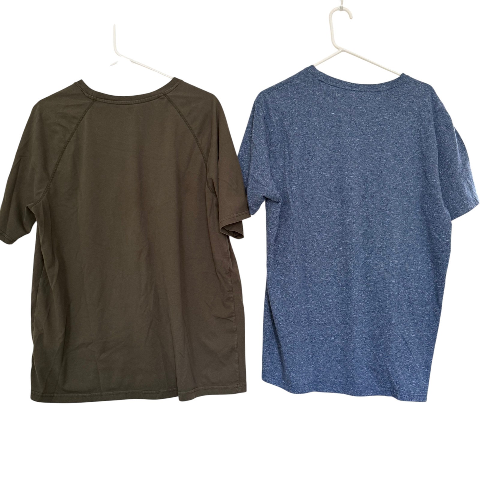 Lot 5 Mens Pocket T Shirts L Short Slv Solid Casual Basics Gym Workout Outdoors gallery