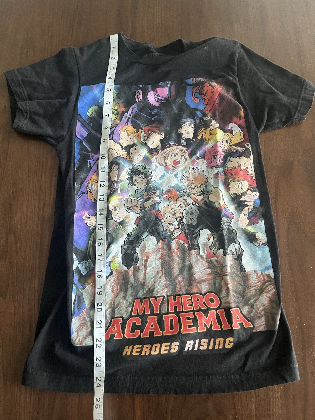 My Hero Academia Shirt Mens XSmall XS Black Short Sleeve Anime Heroes Rising Men gallery