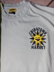 Chinatown Market SMILEY Celestial Sun Y2K XL T-Shirt STREETWEAR Pyramids Camels