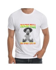 Poncho Villa Mexican Revolutionary T shirt for Men Apparel