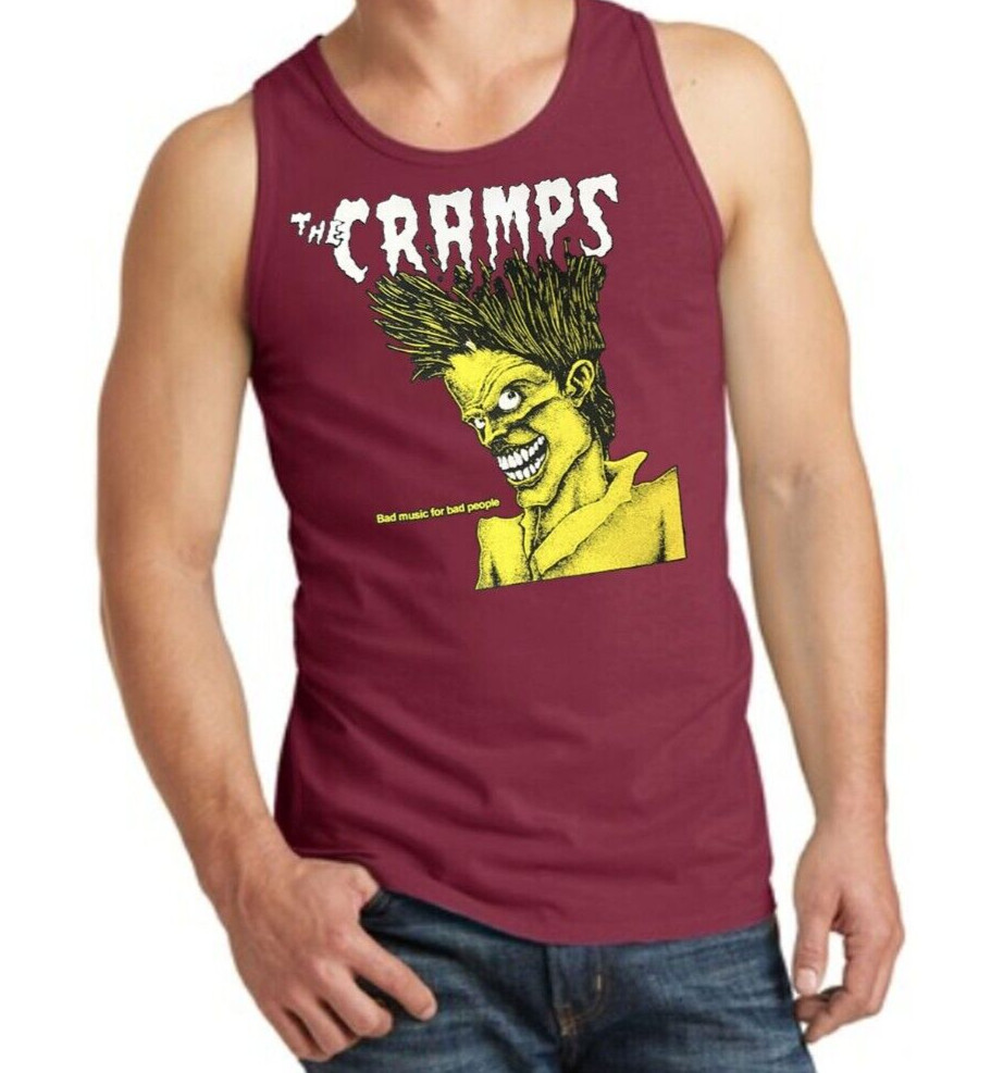 The Cramps Rock Band Black Tank Top (Various Colors) gallery
