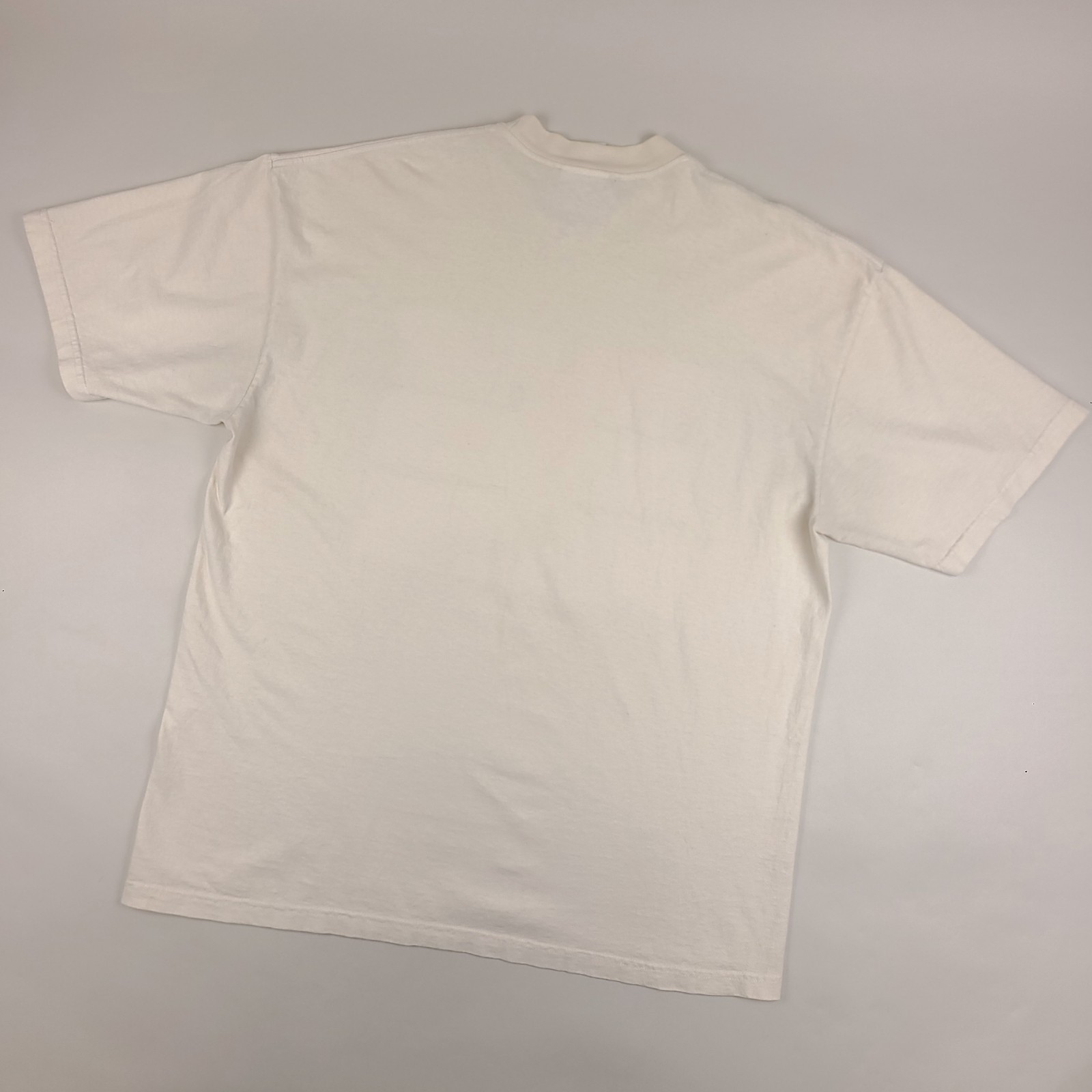 Foulplay Shirt Mens XL Cream Worldwide G59 American Doom Machine Graphic Tee gallery