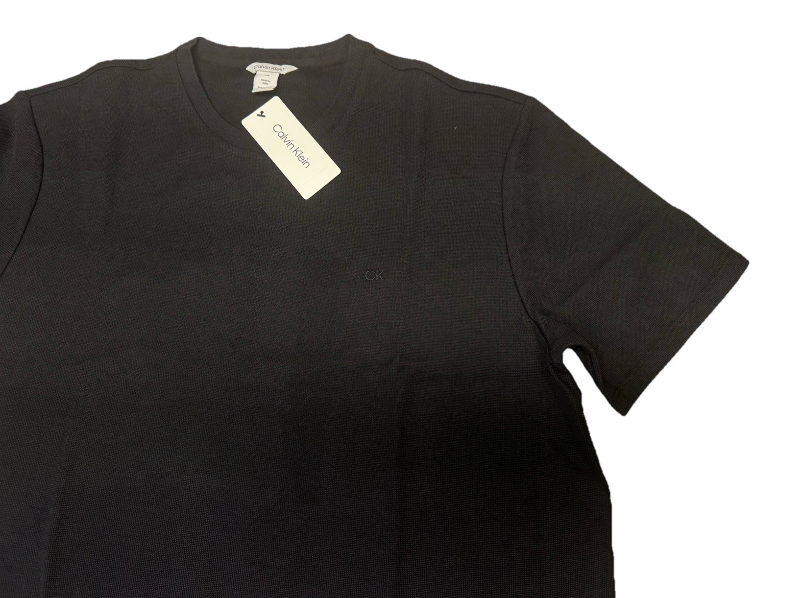 Calvin Klein Men's Waffle Short Sleeve Tee T-Shirt - Size / Color Varies gallery