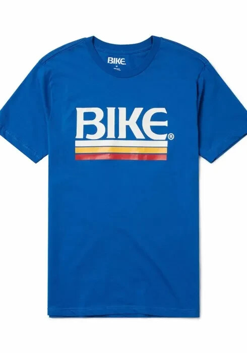 Bike Athletic Men's Large Royal Blue Logo Tee Shirt gallery