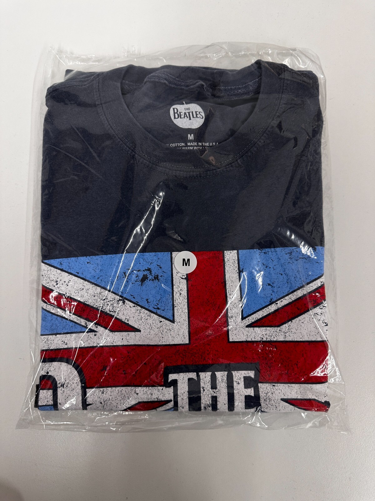 THE BEATLES MENS LONG SLEEVES LOGO T SHIRT gallery