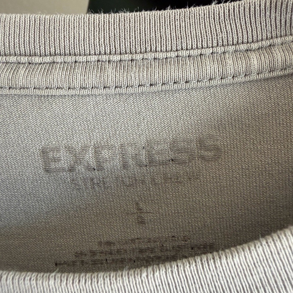 Express Light Gray Men's Short Sleeve Tee gallery