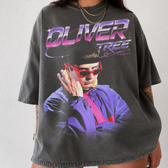 Oliver Tree Shirt Y2K Graphic Tee Retro Alternative Music T-Shirt