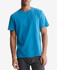 Calvin Klein Men’s Smooth Cotton Solid Crewneck T-Shirt