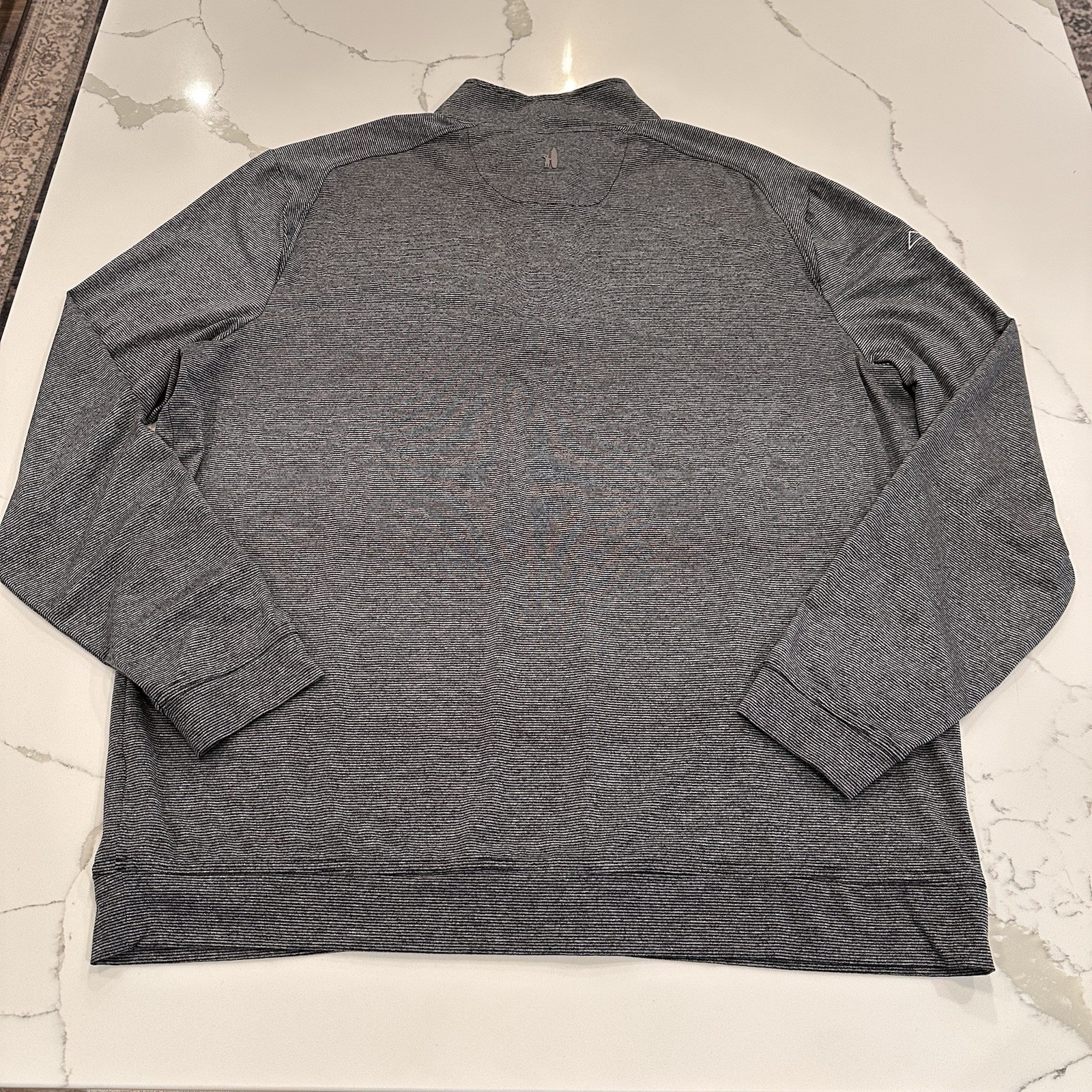 Johnnie-O Vaughn Shirt 1/4 Zip Black Men XL Lightweight Performance Outdoor Logo gallery