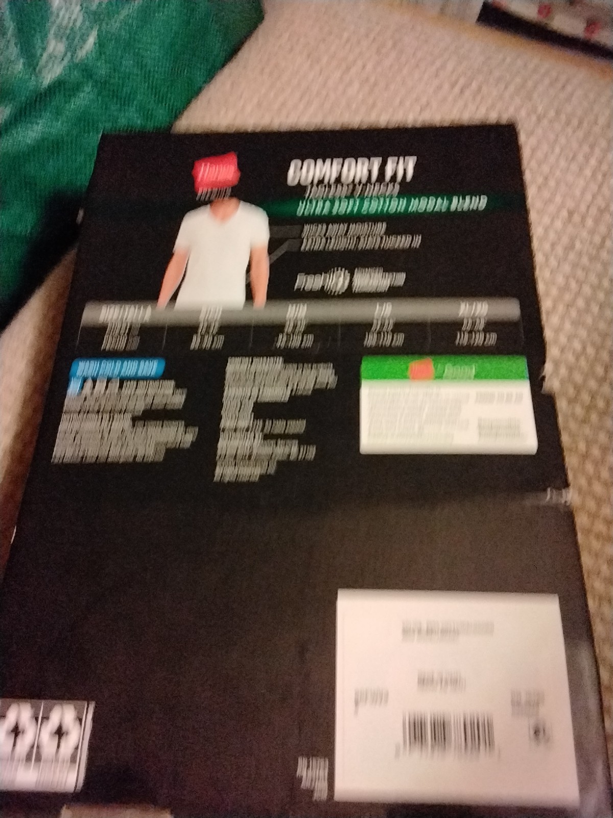 Hanes Men's V neck T-shirt 3 pack White MENS SIZE SMALL COMFORT FIT NWT gallery