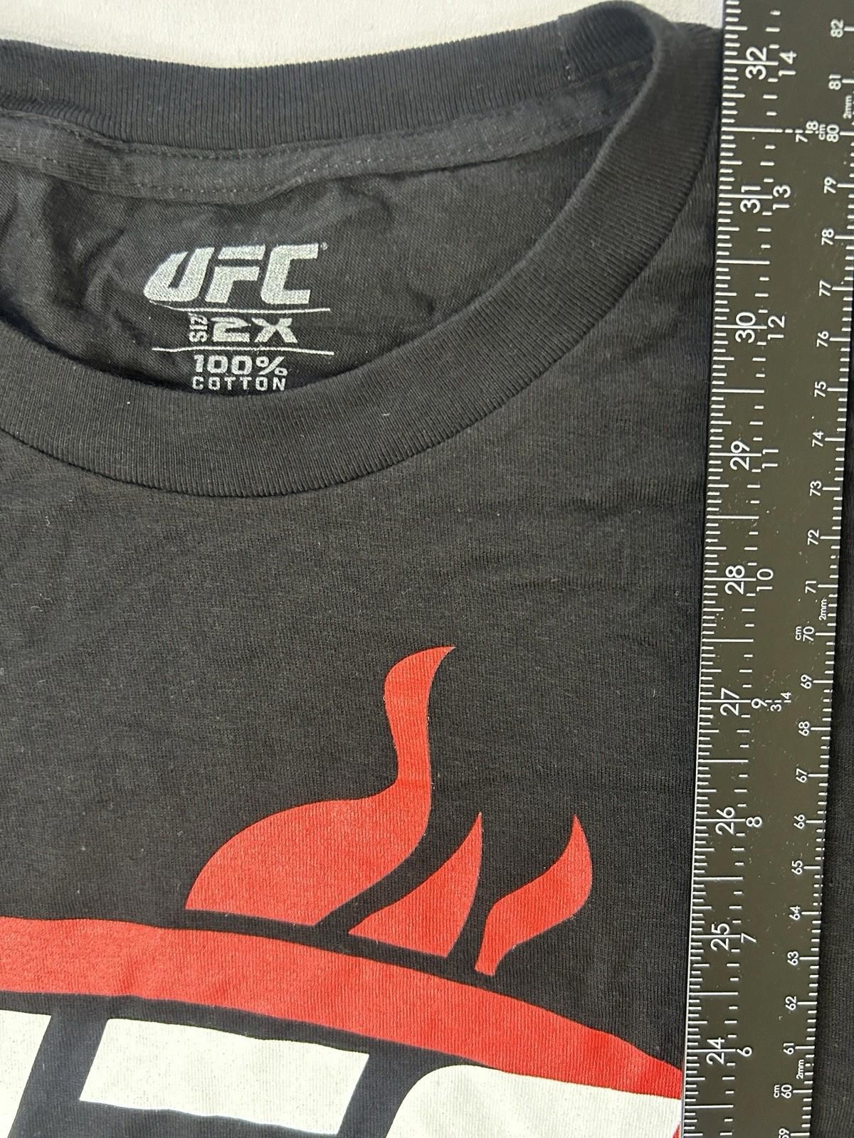 UFC X Miami Heat Black T-Shirt Mens 2XL NWT Sold Out Colab Florida NBA gallery
