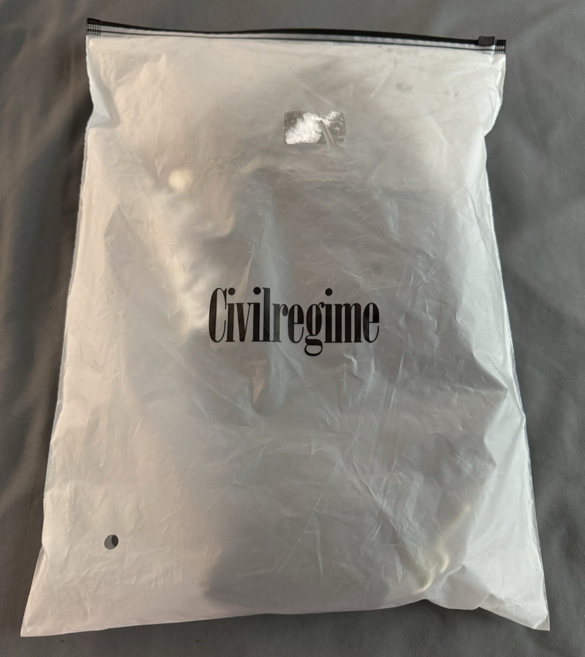 Civil Regime Classic Tee Grim Reaper Flame Dove NWT L gallery