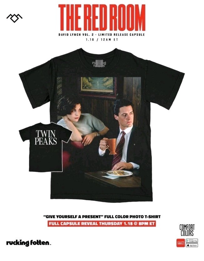 Rucking Fotten Twin Peaks Color Photo T-Shirt Timed Edition Sz XL In Hand NIP gallery
