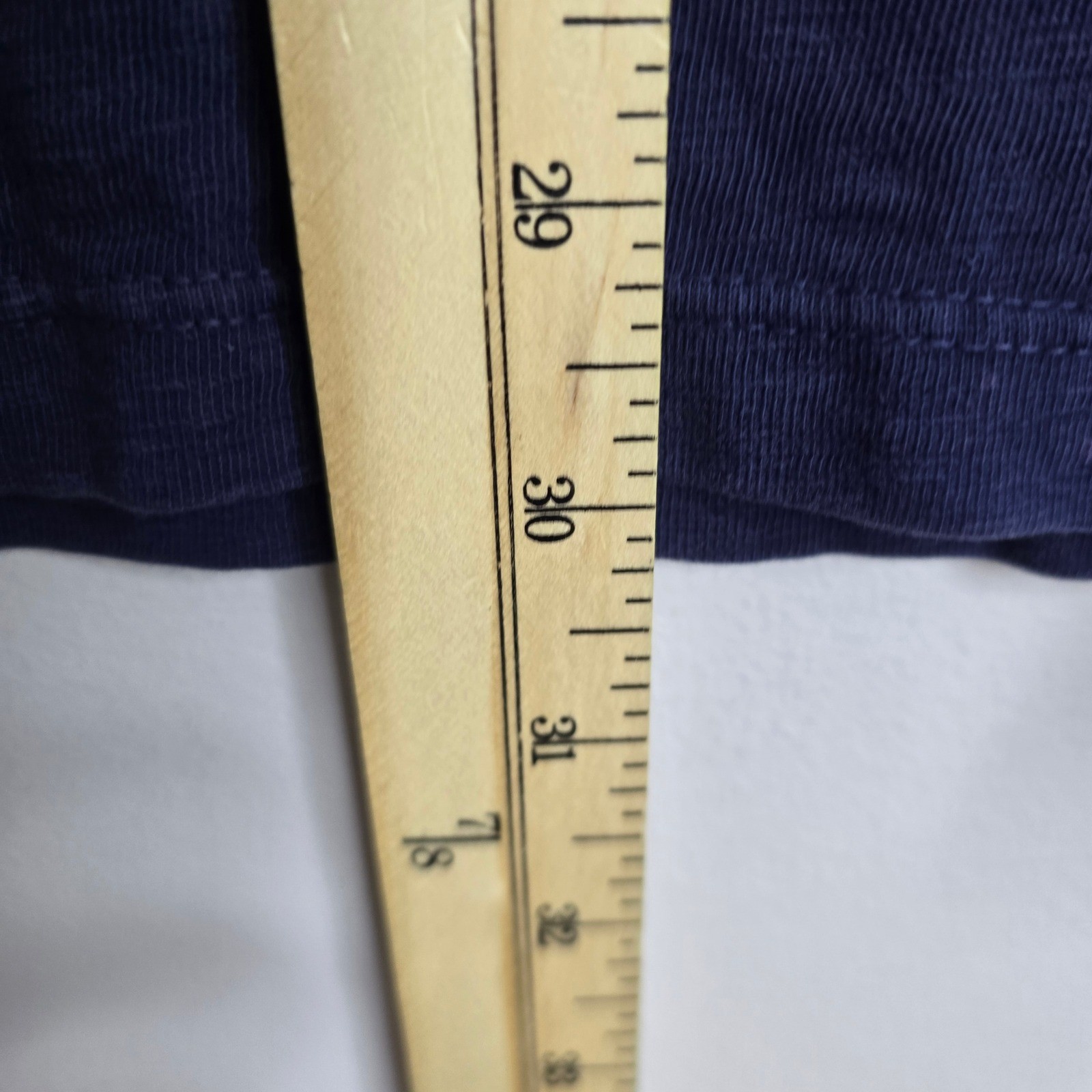 American Giant Mens Long Sleeve Crew Neck T Shirt Navy Blue XL Made in USA gallery