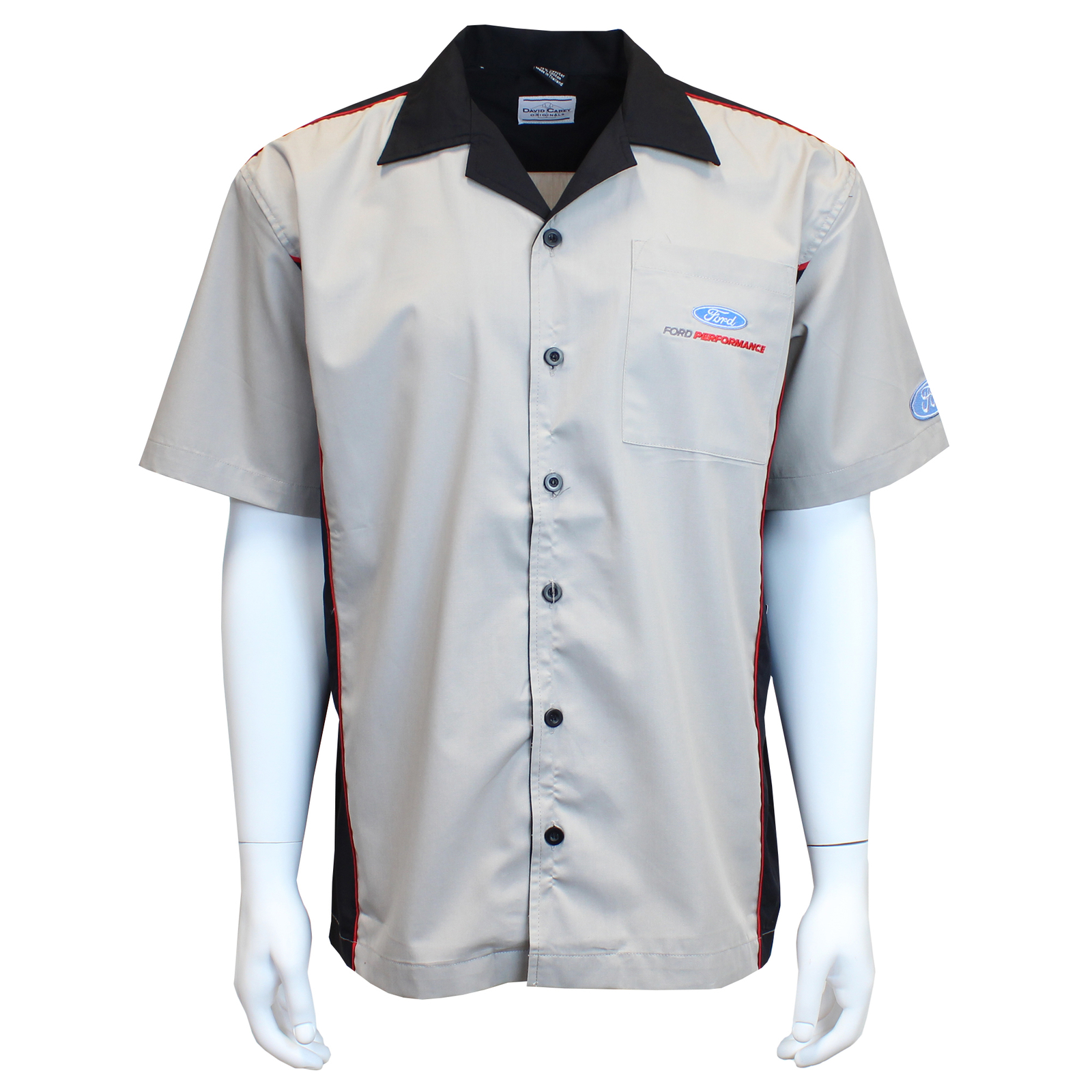 Ford Performance Pit Mechanic Button Down Work Crew Shirt Official Licensed gallery