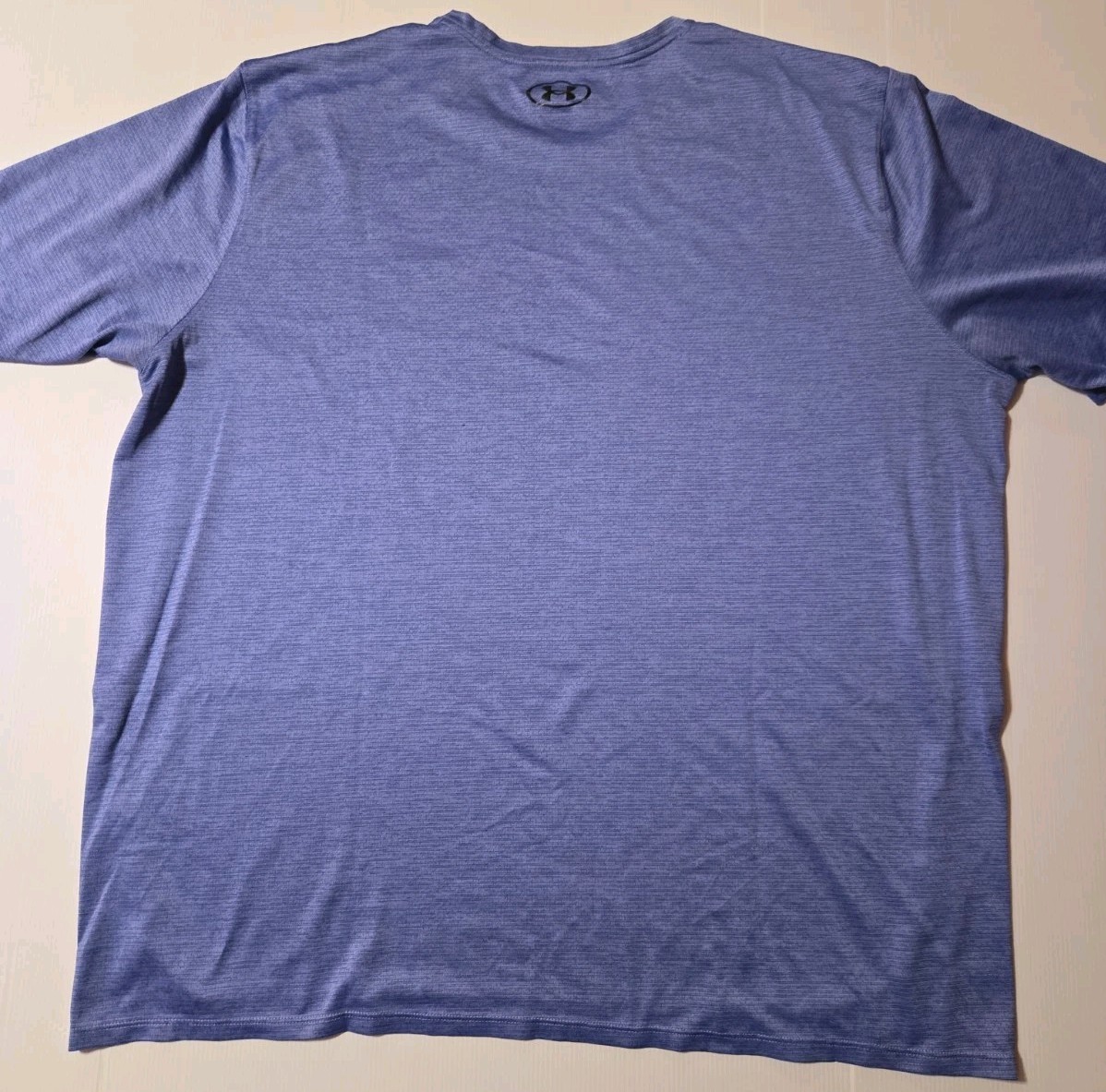 Under Armour Men's 2XL Blue Loose Fit Activewear Casual Tee Split Tail-EUC gallery