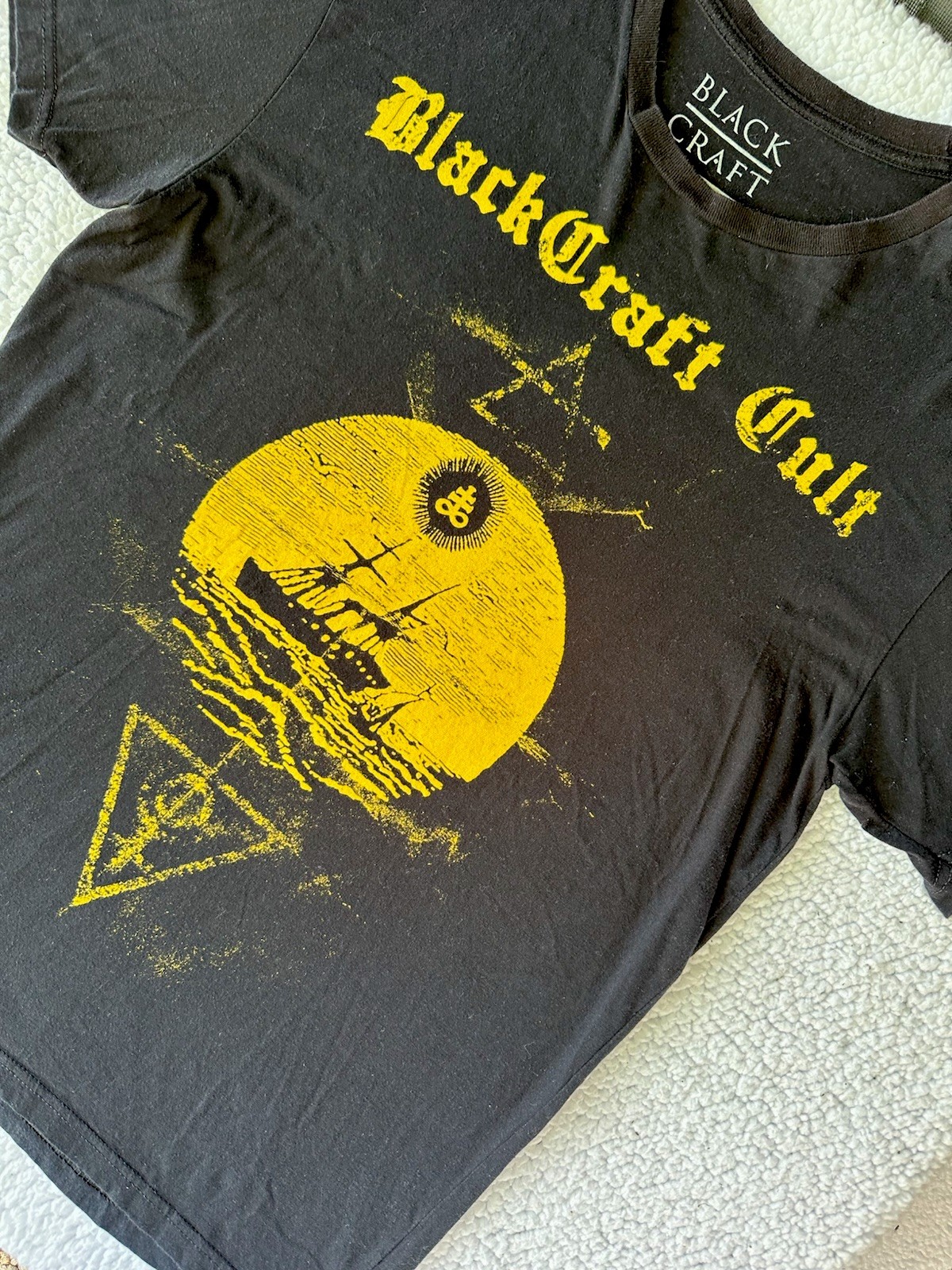 BlackCraft Cult "Satanic Seas" T-Shirt in black gallery