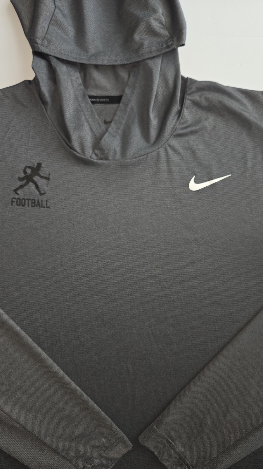 Nike Pro Dri-Fit Hoodie Mens L TaxSlayer Gator Bowl Football Gray Long Sleeve gallery