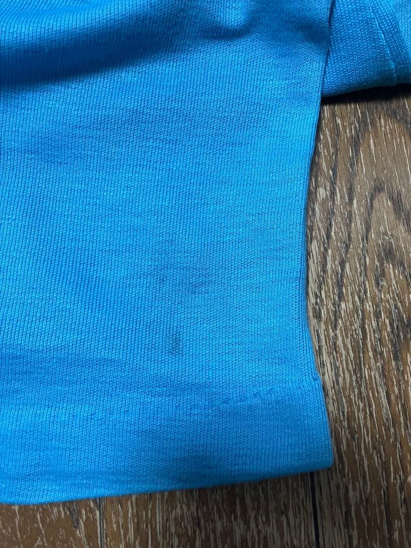 70s Vintage Artex Playboy Football Long Sleeve T-Shirt Blue XL USA Made gallery