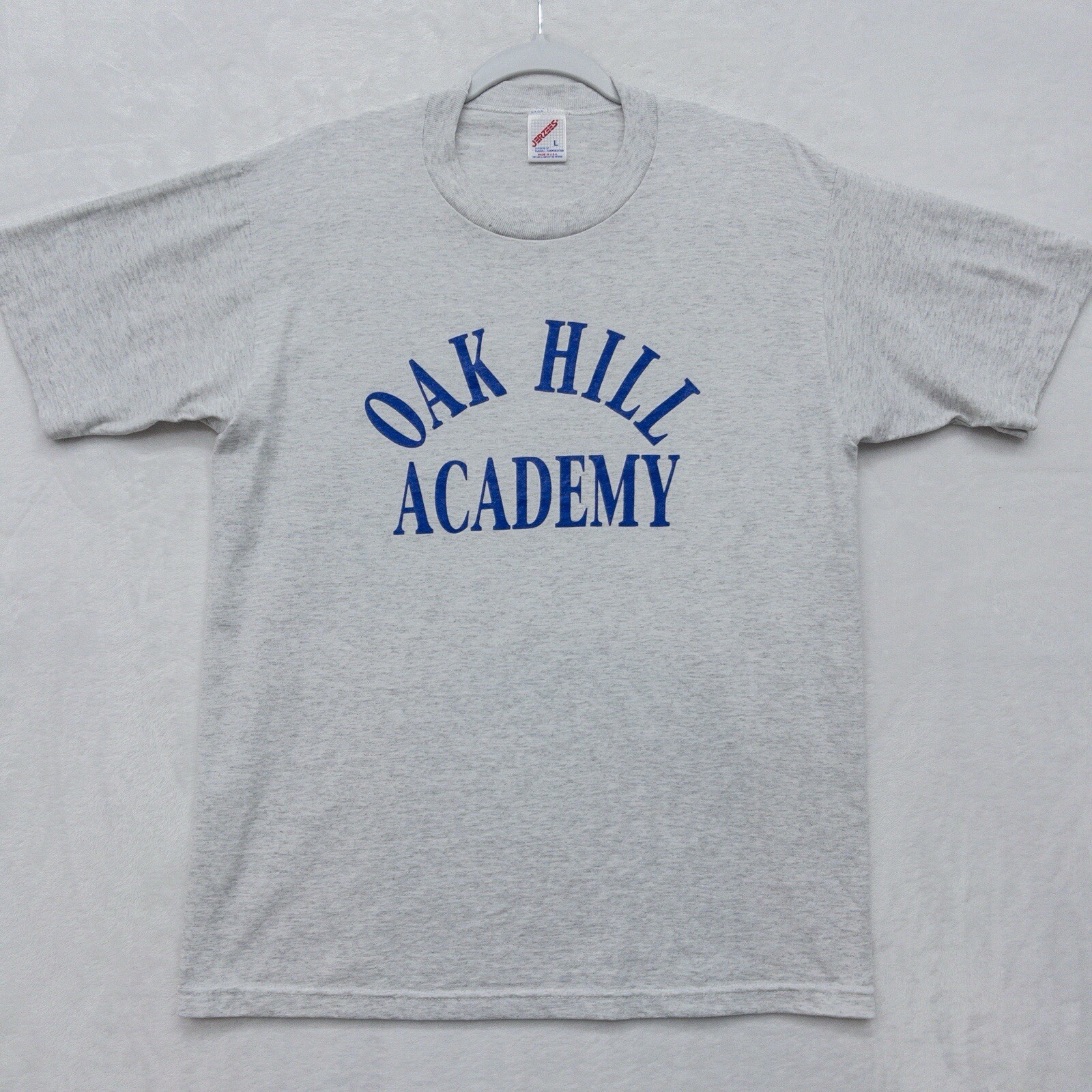 Vintage Oak Hill Academy School Tshirt Single Stitch Made In USA