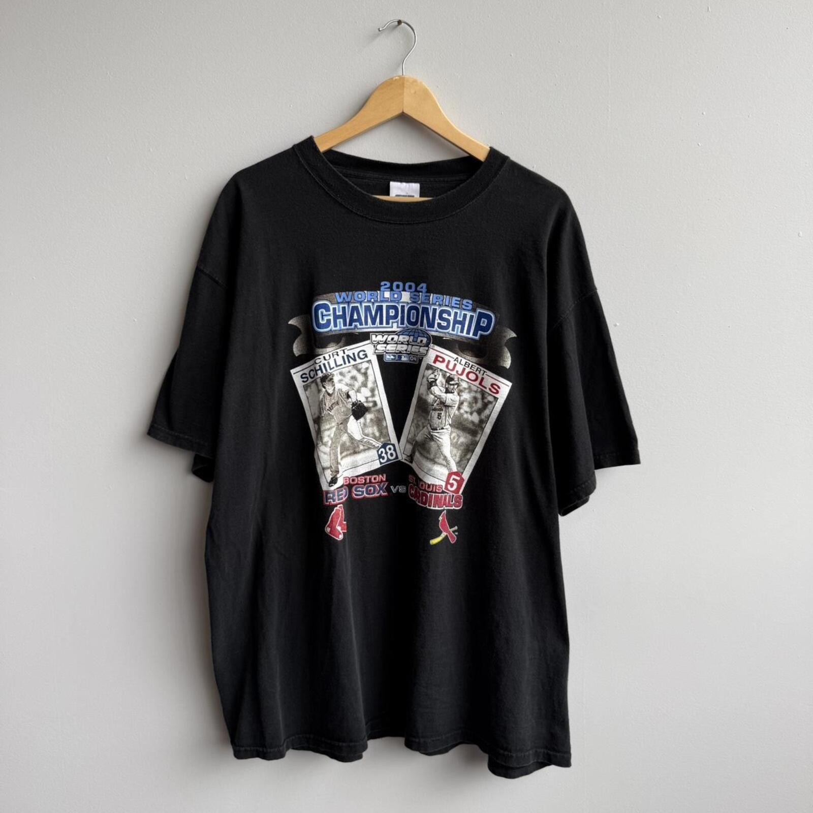 Vintage World Series Red Sox / cardinals mlb tee (0180) gallery